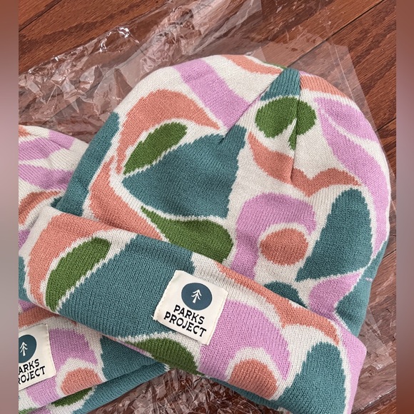 Free People x Parks Project Zion Narrows Intarsia Beanie - Picture 4 of 11